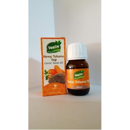 VESİLE HAVUÇ TOHUMU YAĞI (Carrot Seed Oil ) 20ML